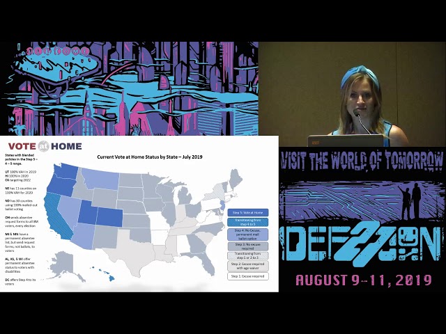 Amber McReynolds - Putting Voters First Expanding Options to Vote - DEF CON 27 Voting Village