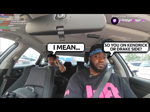 Reacting To JiDion Pranking Customers As Lyft Driver