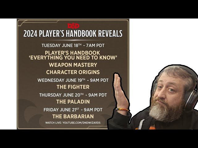 2024 PHB Previews Incoming! | Nerd Immersion