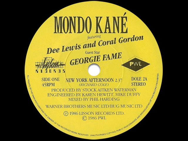 Mondo Kane - New York Afternoon (Single Mix)