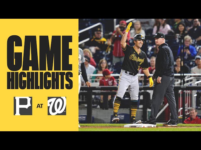 Drew Maggi Gets First MLB Hit, RBI in Win | Pirates vs. Nationals Highlights (4/29/23)