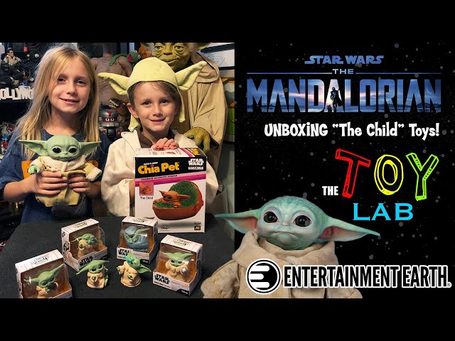 Unboxing & Reviewing "The Child" (Baby Yoda) Toys! - Star Wars The Mandalorian  - The TOY LAB - L@@K