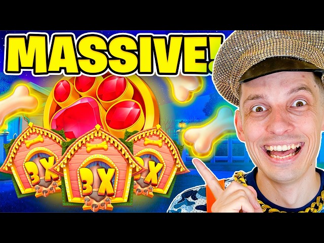 MASSIVE! THE DOG HOUSE SLOT PAID NON STOP