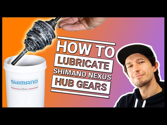 How to care for internal gears - Lubricate your SHIMANO NEXUS hub gears