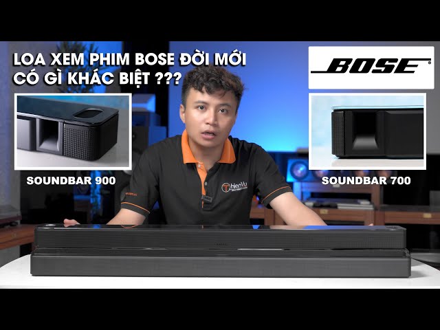 So sánh: Loa thanh Soundbar Bose 900 & Bose Soundbar 700 | Bạn sẽ chọn ai phù hợp với bạn