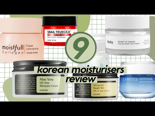 9 KOREAN MOISTURISERS REVIEW (CosRx, Some By Mi, Dr.Jart, Etude House, etc) | thatxxRin