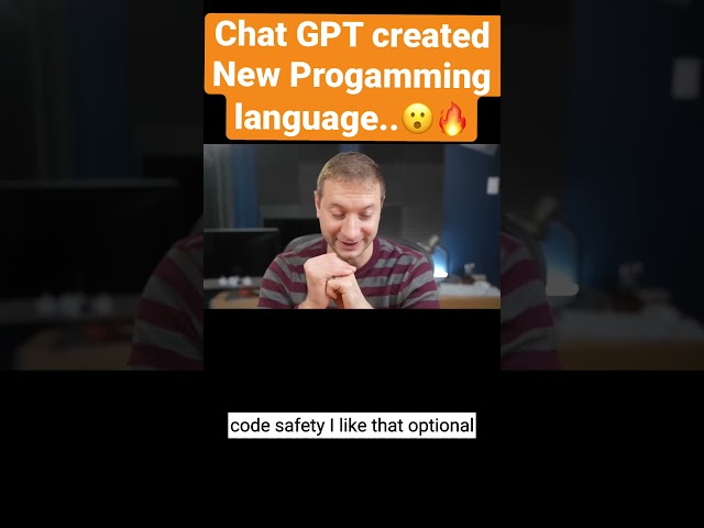 Chat GPT created new Programming language #shorts #chatGPT #programming #fireship