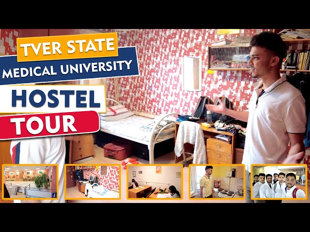 Hostel Tour of Russian Medical University | Hostel Fee in Russia | Tver State Medical University