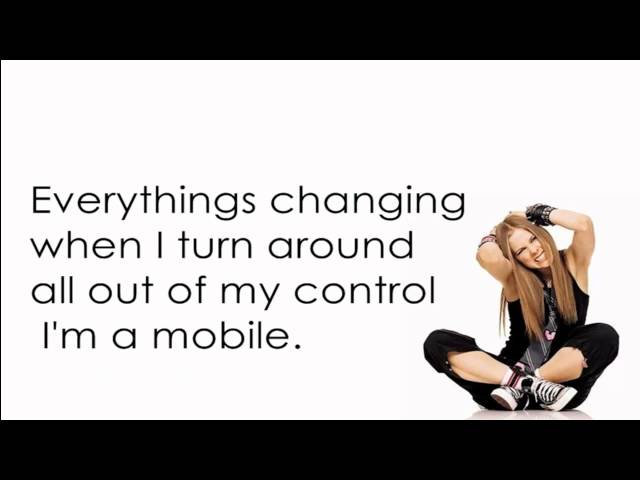 Avril Lavigne - Mobile  [Lyrics/Letra]