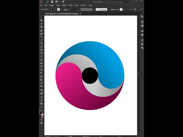 Adobe Illustrator | Create a Swirling Gradient Logo in Illustrator