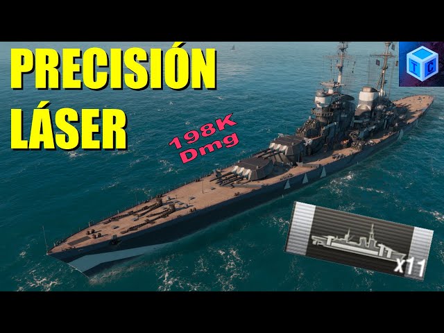 World Of warships Español: Precisión láser | Stalingrad 198K Dmg