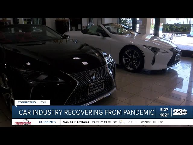 Car industry recovering from pandemic