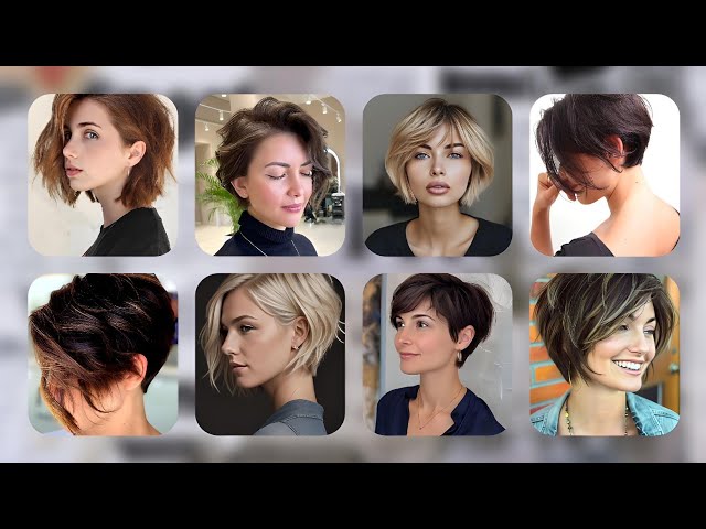 Elegant pixie bob haircut ideas for 2024 | hairstyle 💯❤️👍