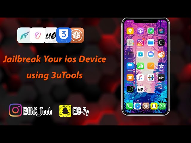 How to jailbreak your IOS device using 3uTools