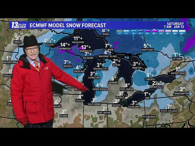 5/6 pm Weather Forecast - Grand Rapids, MI - Thursday, January 4, 2024