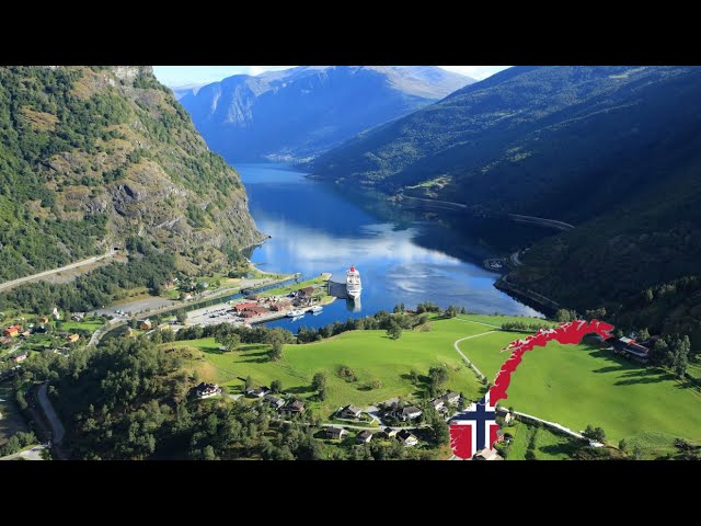 Exploring the Enchanting Flåm village, Norway | Walking Tour 2024