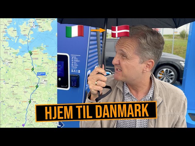 Road trip with a small electric car - Part 2: Return to Denmark in the Fiat 500 E