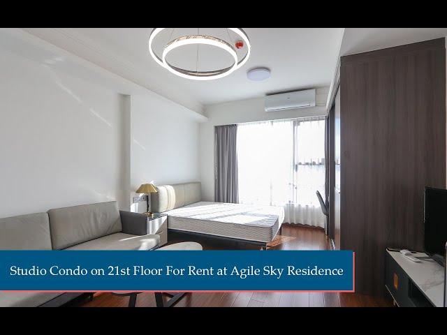 N3520168 - Studio Condo on 21st Floor For Rent in Agile Sky Residence | Unit A21-16