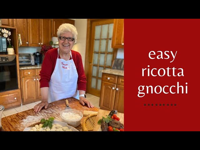 Nonna's Quick & Easy Ricotta Gnocchi (e110)