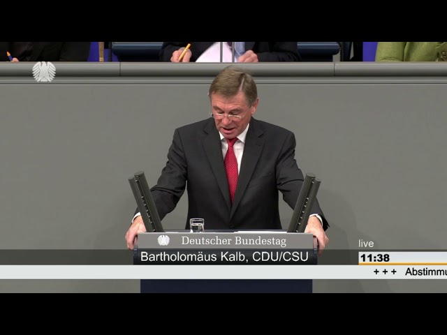 Bartholomäus Kalb: Finanzen, Bundesrechnungshof [Bundestag 22.11.2016]