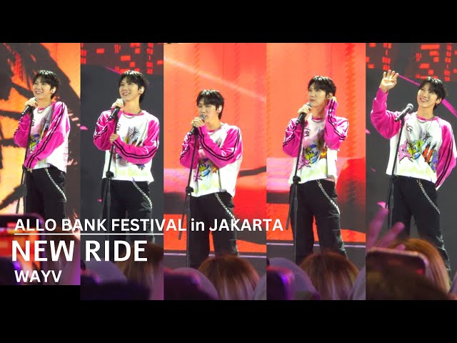 [4K] 240622 WAYV - NEW RIDE (TEN FOCUS) ALLO BANK FESTIVAL 2024 in JAKARTA