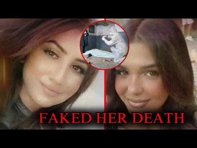 She murdered someone that looks like her to FAKE her death