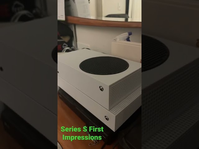 Xbox Series S First Impressions