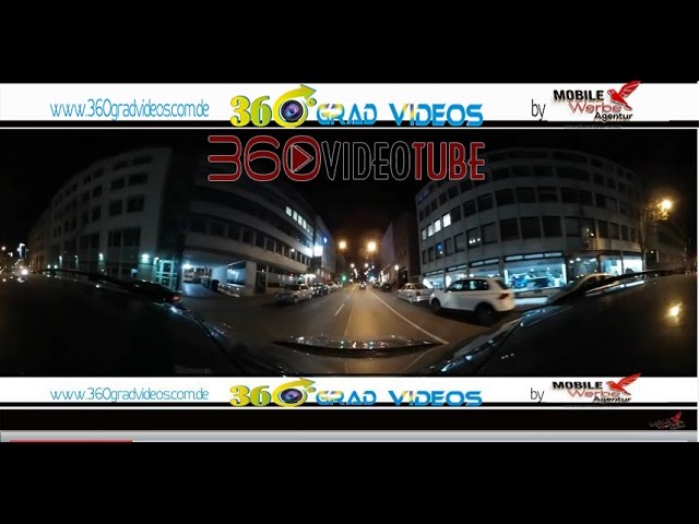 Autofahrt durch Stuttgart-360 Grad Videos by Mobile Werbeagentur