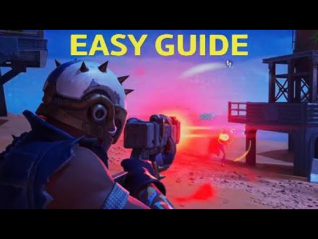 Damage opponents at Megalo Depot or Brutal Beachhead - Fortnite Raiding the Rig