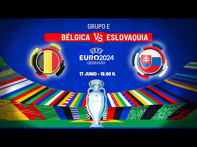 EURO 2024 ⚽ BÉLGICA vs ESLOVAQUIA | Grupo E | (PS5 4K HDR) FC24 EA