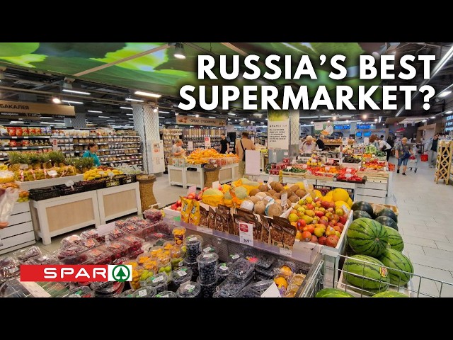 Russian TYPICAL (Dutch Owned) Supermarket: EUROSPAR