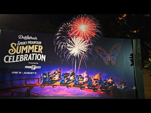 Pigeon Forge Dollywood Summer Fireworks & Drone Show 2024