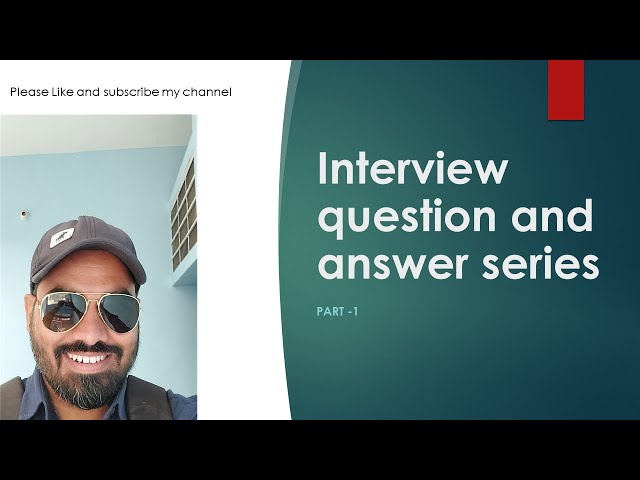 Interview question and answer for network engineer Part -1