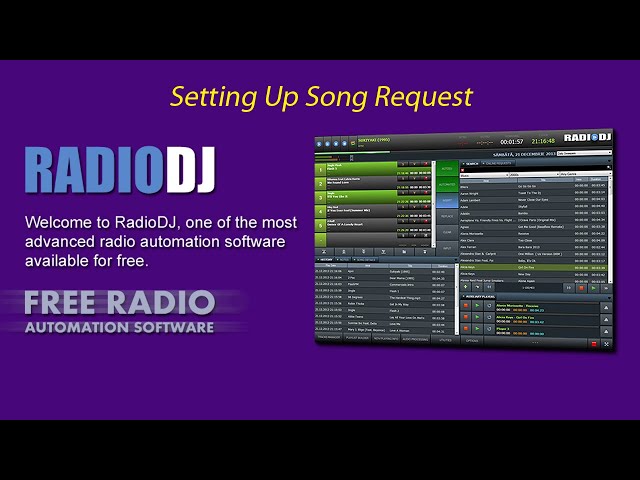 RadioDJ Online Request Setup