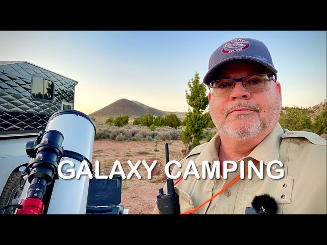Camping Under The Stars: Capturing M101 The Pinwheel Galaxy Through Astrophotography