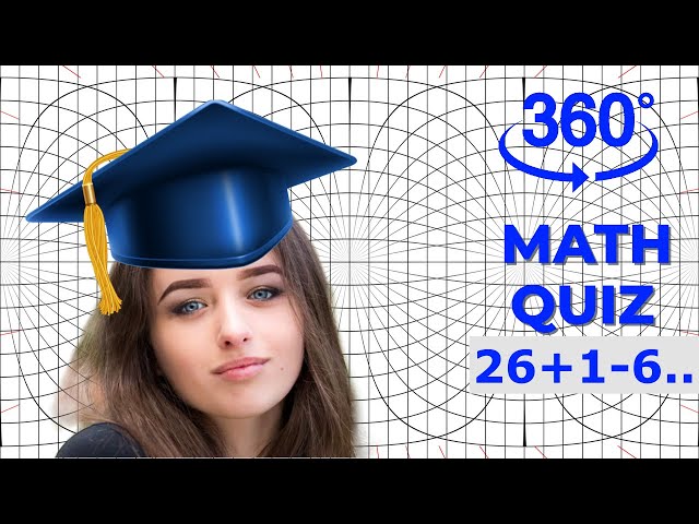 Math Quiz | Math Puzzles | 360°VR #26