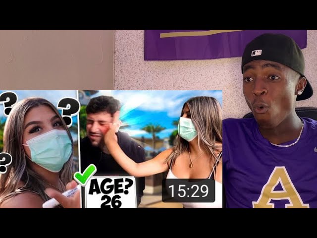 BRAWADIS: If you guess my age, you slap me in the face! **REACTION**