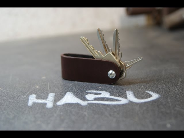 DIY | Leather key sheath