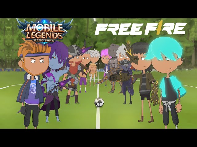 Adu Kekuatan dangan Squad Mobile Legends - animasi free fire mobile legends