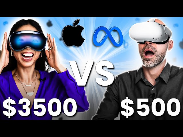 Apple Vision Pro Vs. Meta Quest: The Ultimate Showdown!