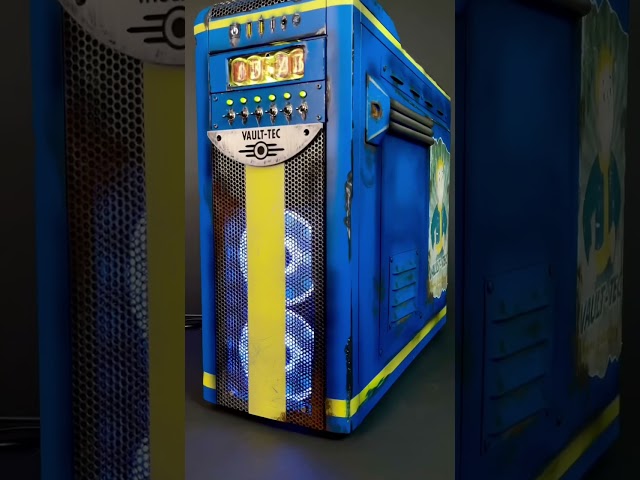 Amazing Fallout Game Custom Gaming PC Build Modding With Corsair Case By Mnpctech.