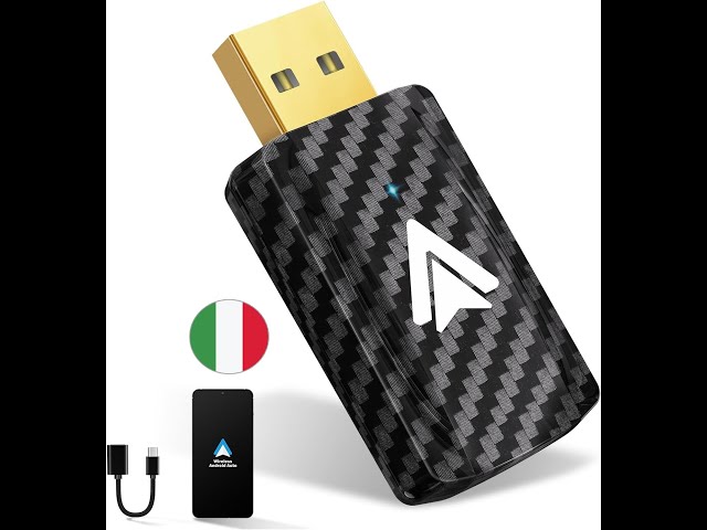 MSXTTLY  U2A-L9 android auto wiireless dongle RECENSIONE ITA