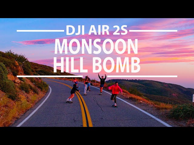 Monsoon Sunset Hill Bomb - DJI AIR 2S