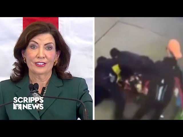 Kathy Hochul suggests deportation of migrants who attacked NYPD officers