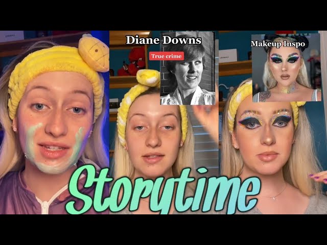 Makeup Storytime Tiktok Compilation💫 // Diane Downs Case
