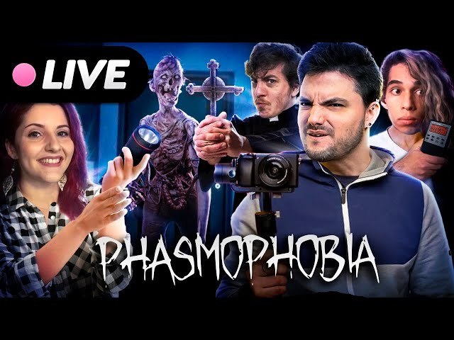 LIVE - PHASMOPHOBIA ESTÁ DE VOLTA! [+13]