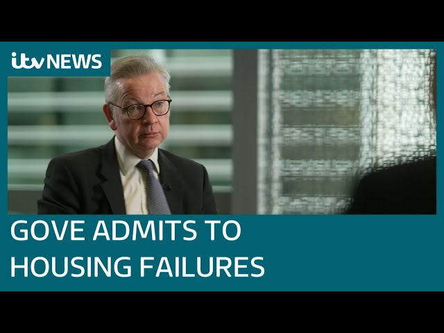 Michael Gove ‘ashamed’ of poor social housing conditions exposed by ITV News | ITV News