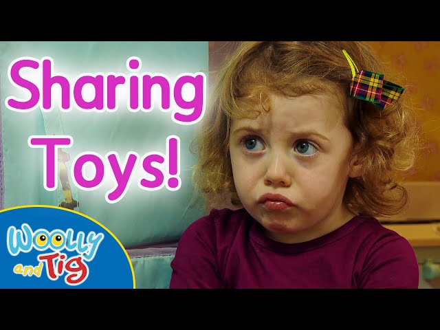 @WoollyandTigOfficial- Woolly and Tig - Sharing with Others! | Full Episode | Toy Spider | Kids TV Show