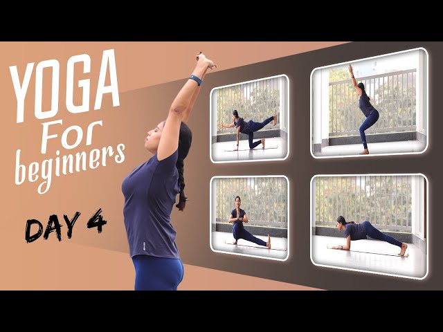 Day 4 of 10 days Daily Yoga Class for Beginners (Follow Along) | 2024