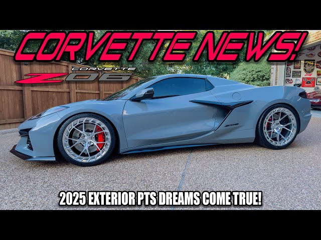 Latest Vette News! Paint to Sample for C8 Corvette Coming in 2025?